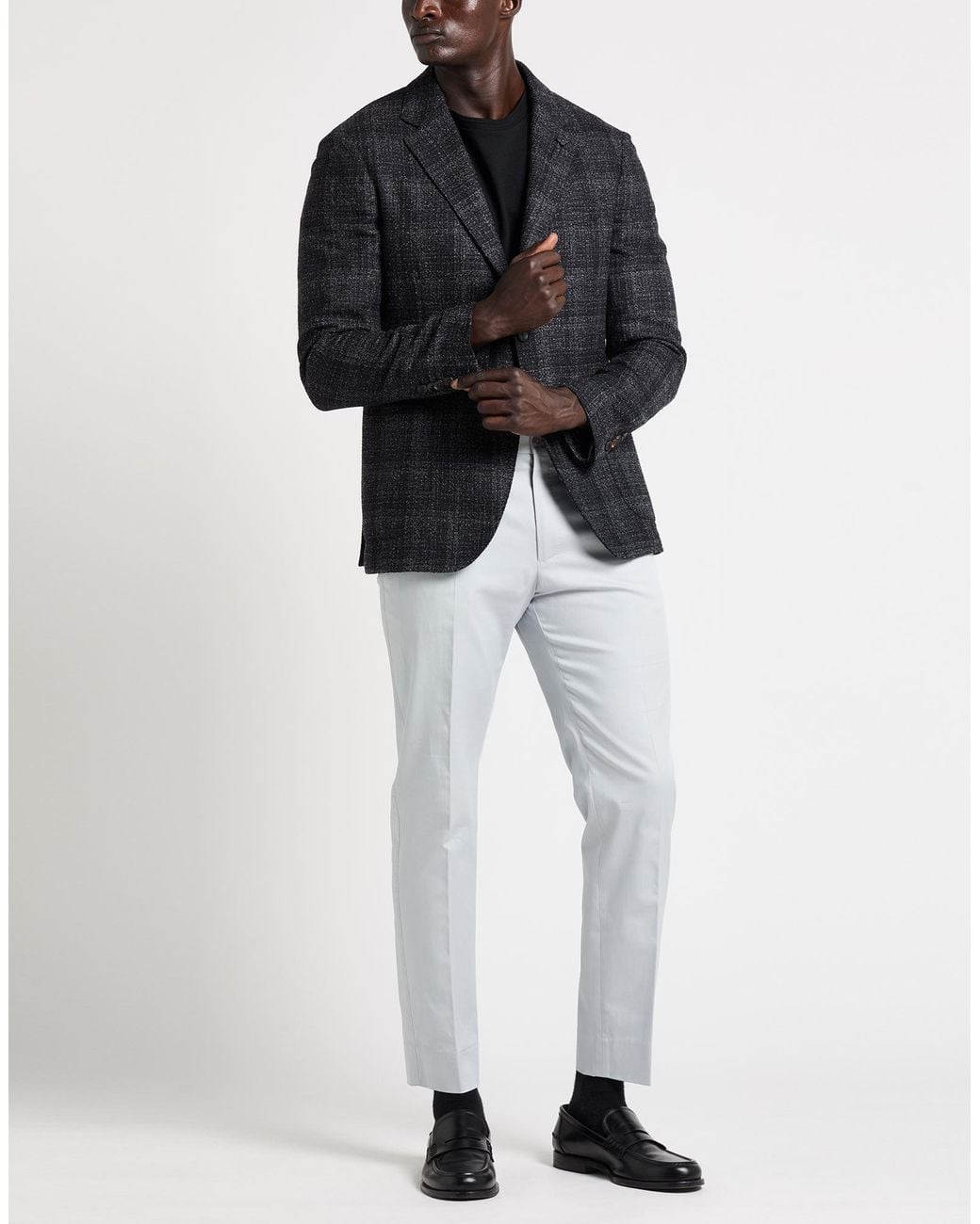 Lardini Black Blazer for men