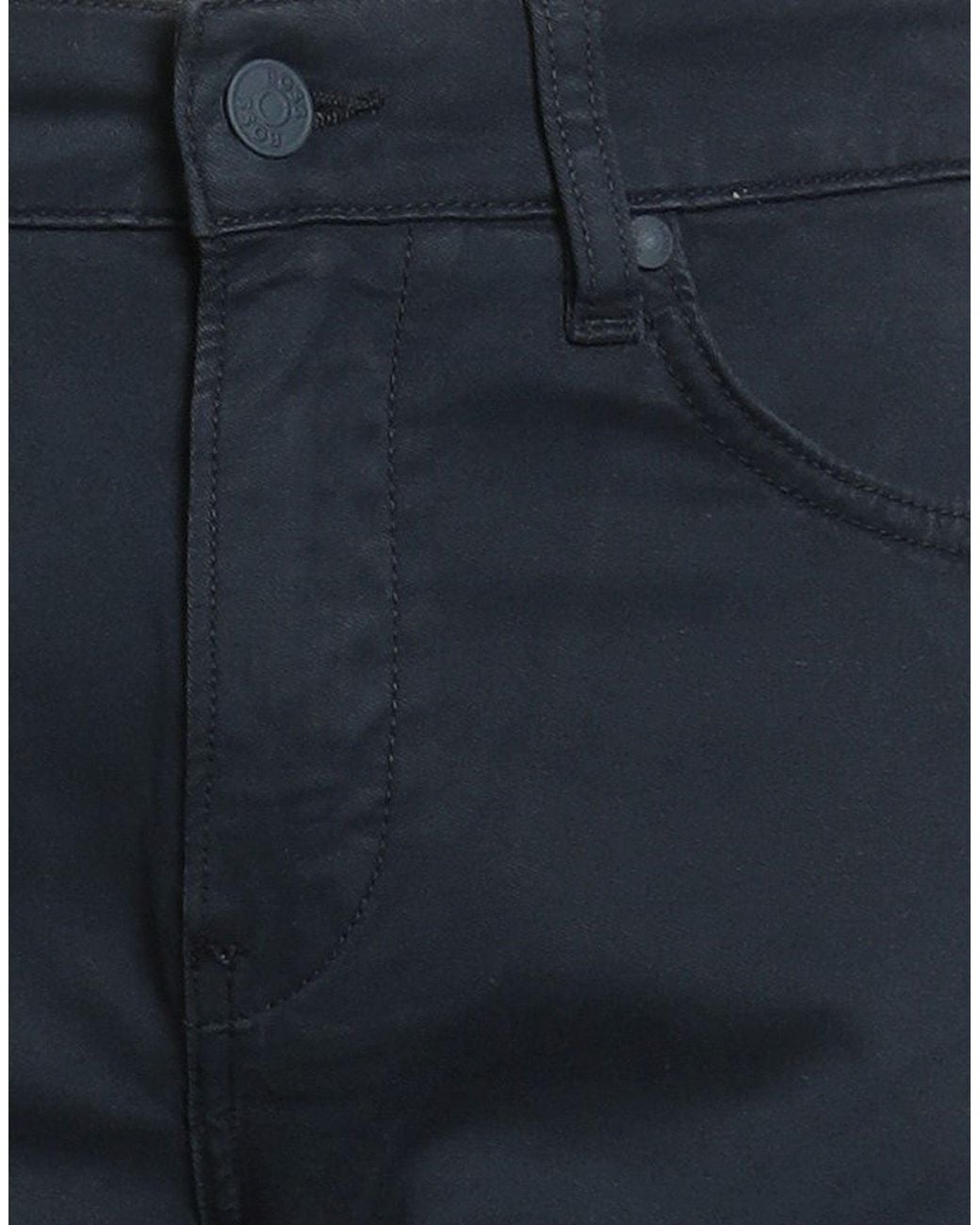 Boss Blue Midnight Pants Cotton, Elastane for men