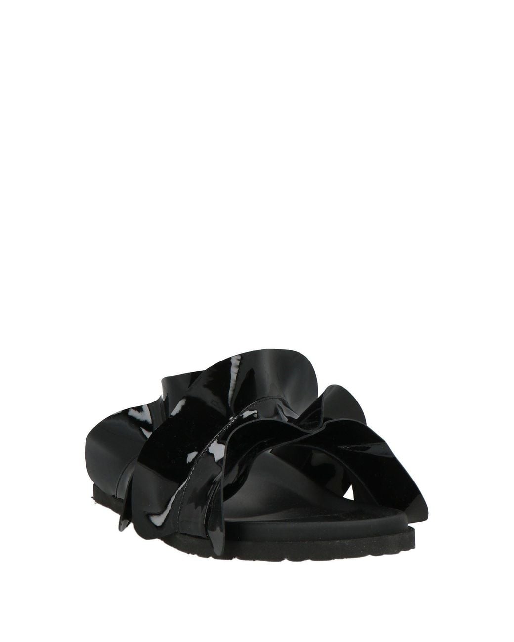 MSGM Black Sandals