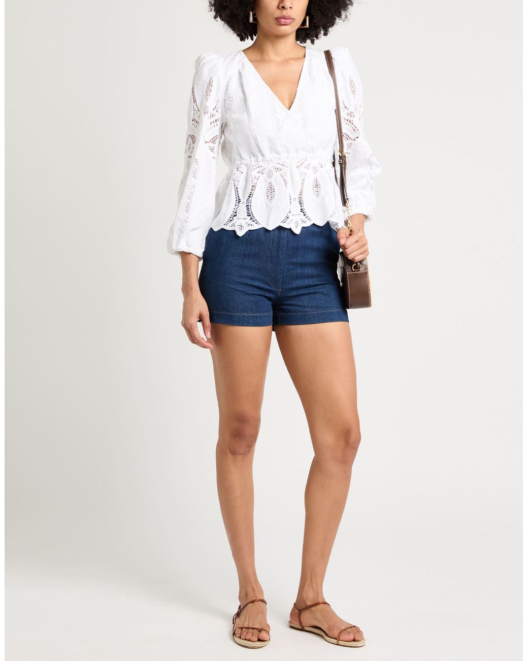 Top Ba&sh de color White