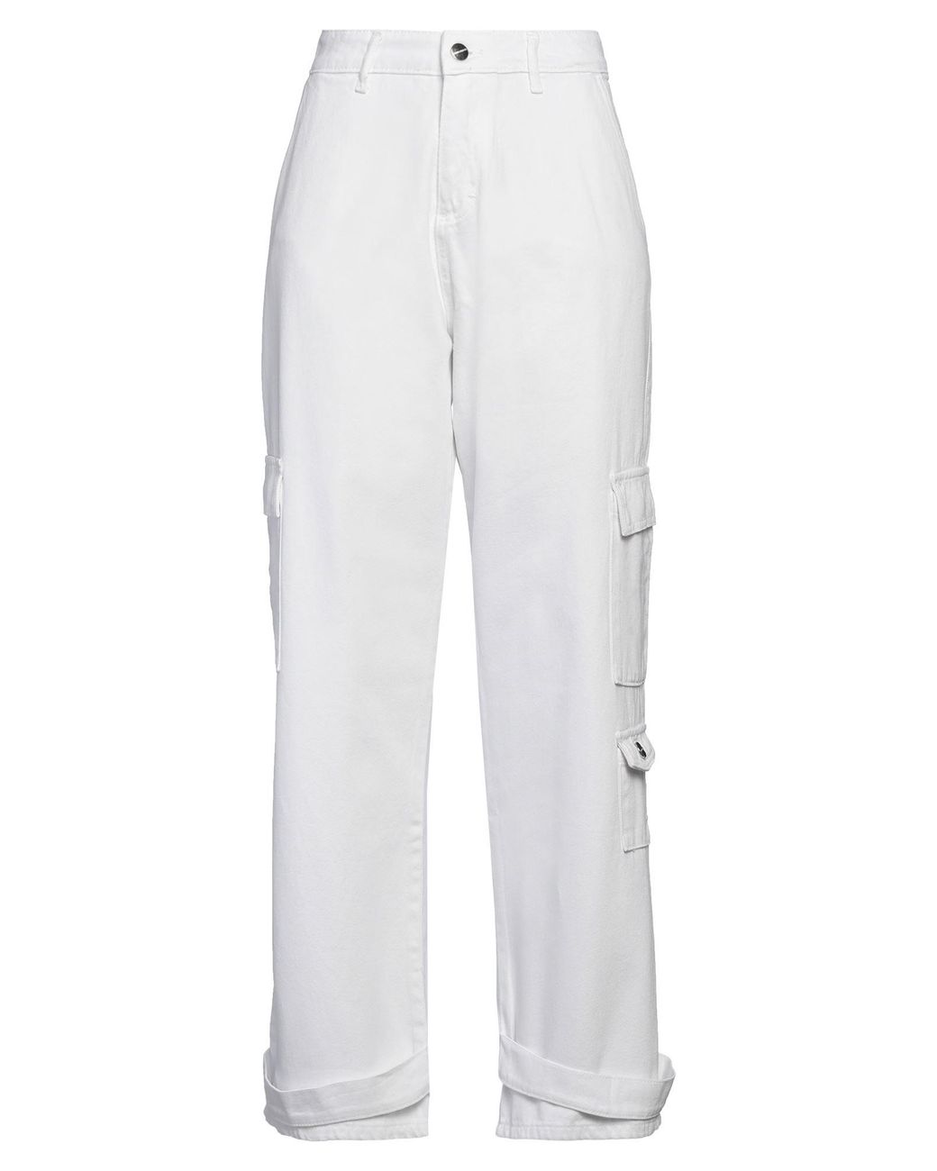 hinnominate White Pants Cotton