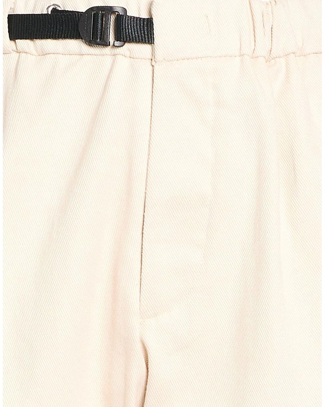 White Sand Natural Pants Cotton, Elastane