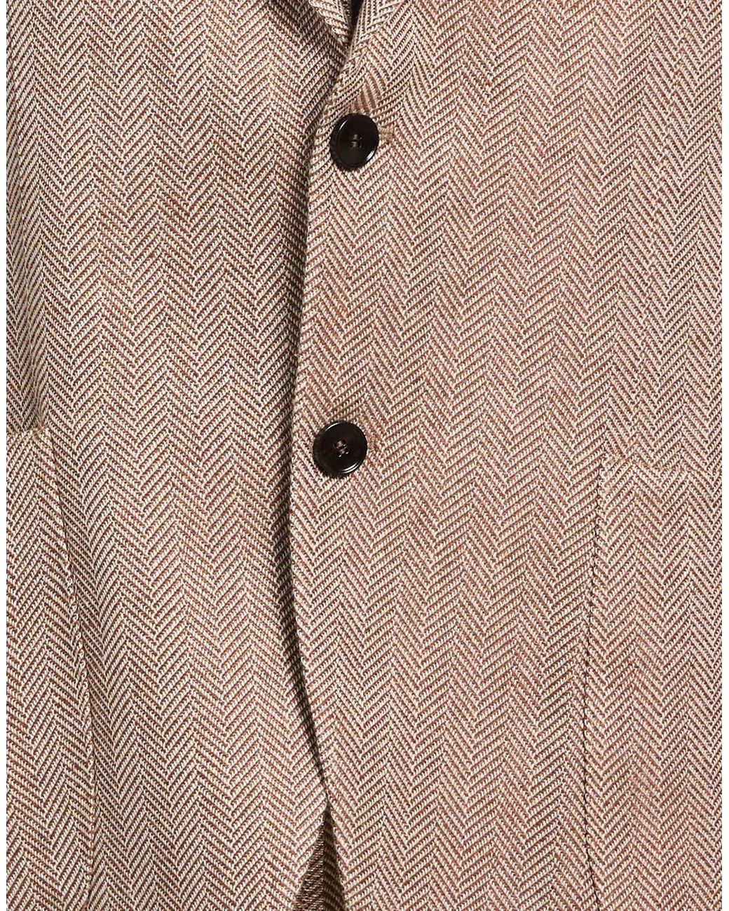 Guarinucci Brown Blazers for men