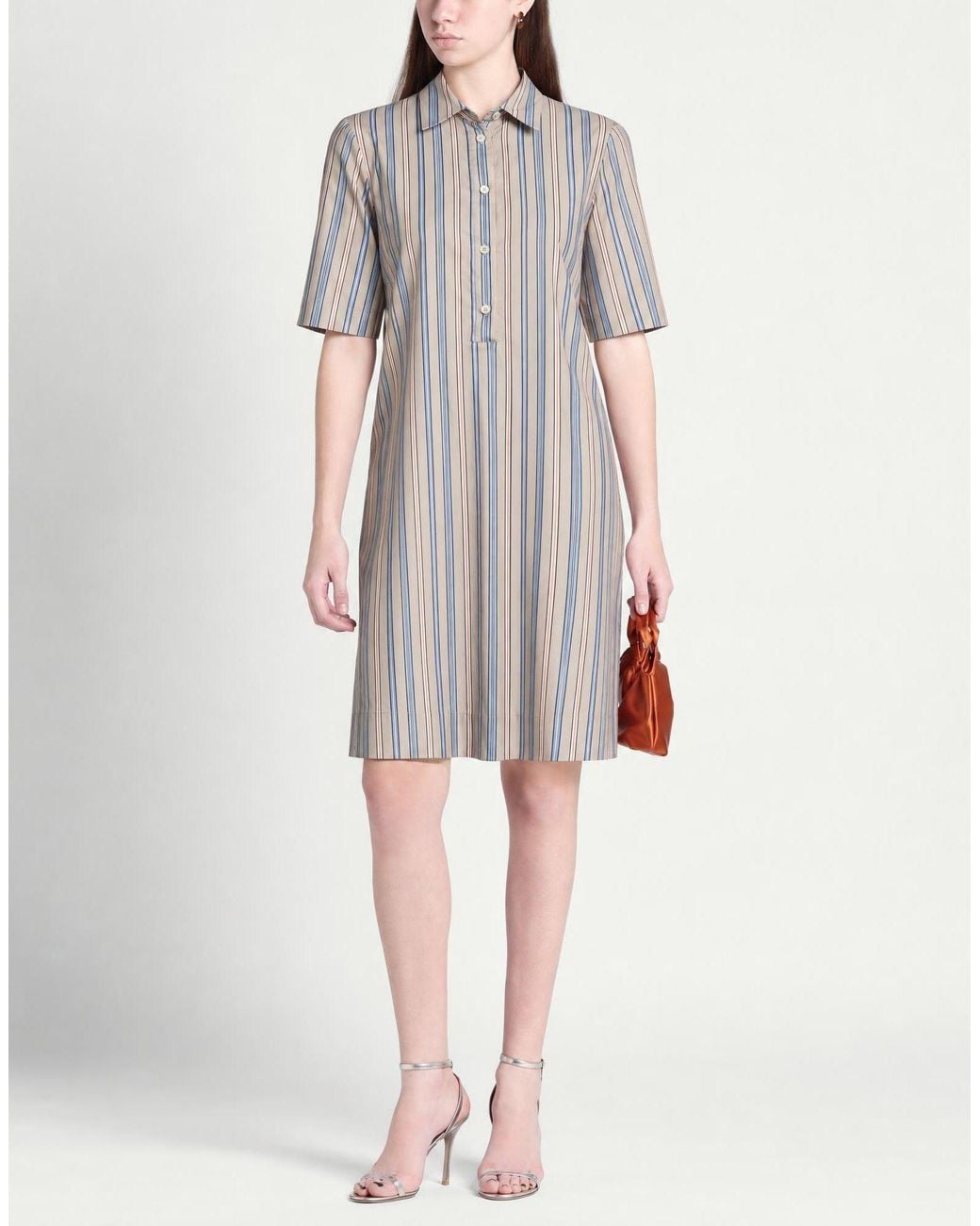 Camicettasnob Gray Midi Dress