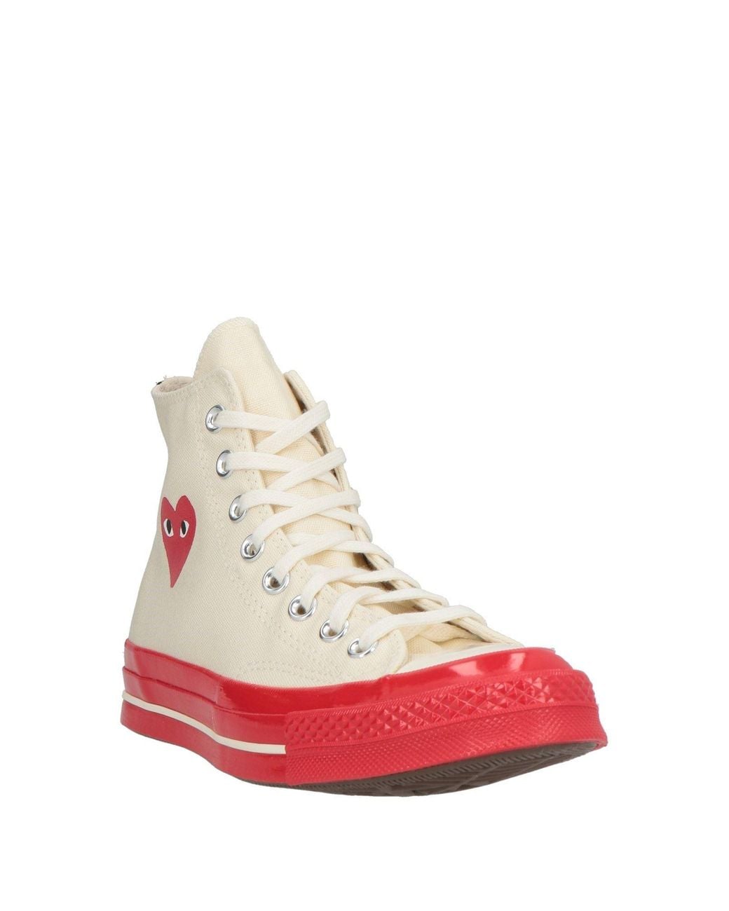 CONVERSE x COMME des GARÇONS PLAY Pink Sneakers