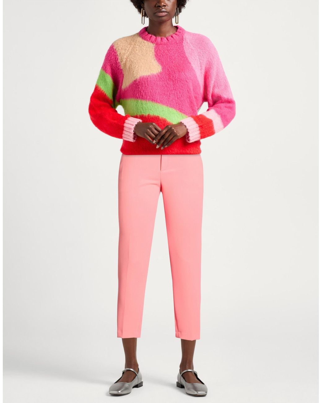 Barbara Bui Pink Pants Polyester
