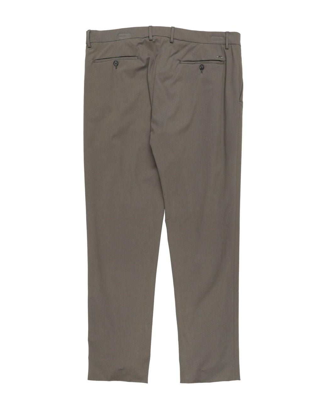 Paul & Shark Gray Military Pants Modal, Cotton, Elastane for men