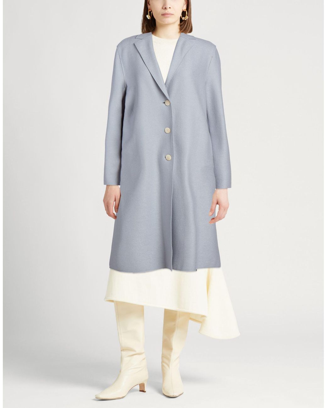 Harris Wharf London Gray Coat