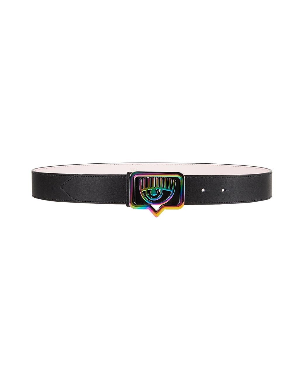 Chiara Ferragni Black Belt Leather