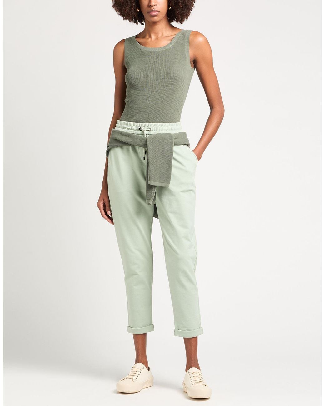 Top Fedeli de color Green