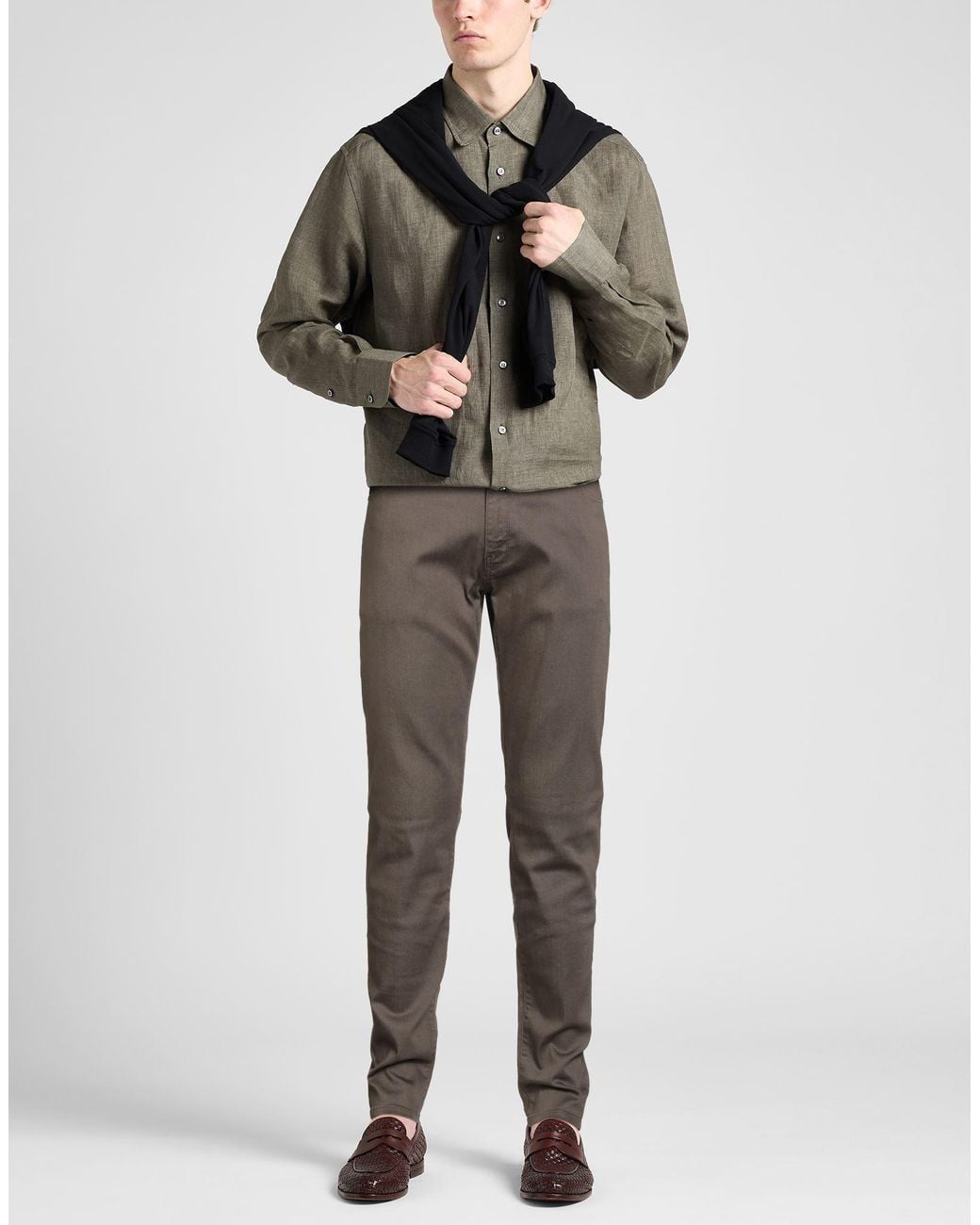 PT Torino Gray Jeans for men
