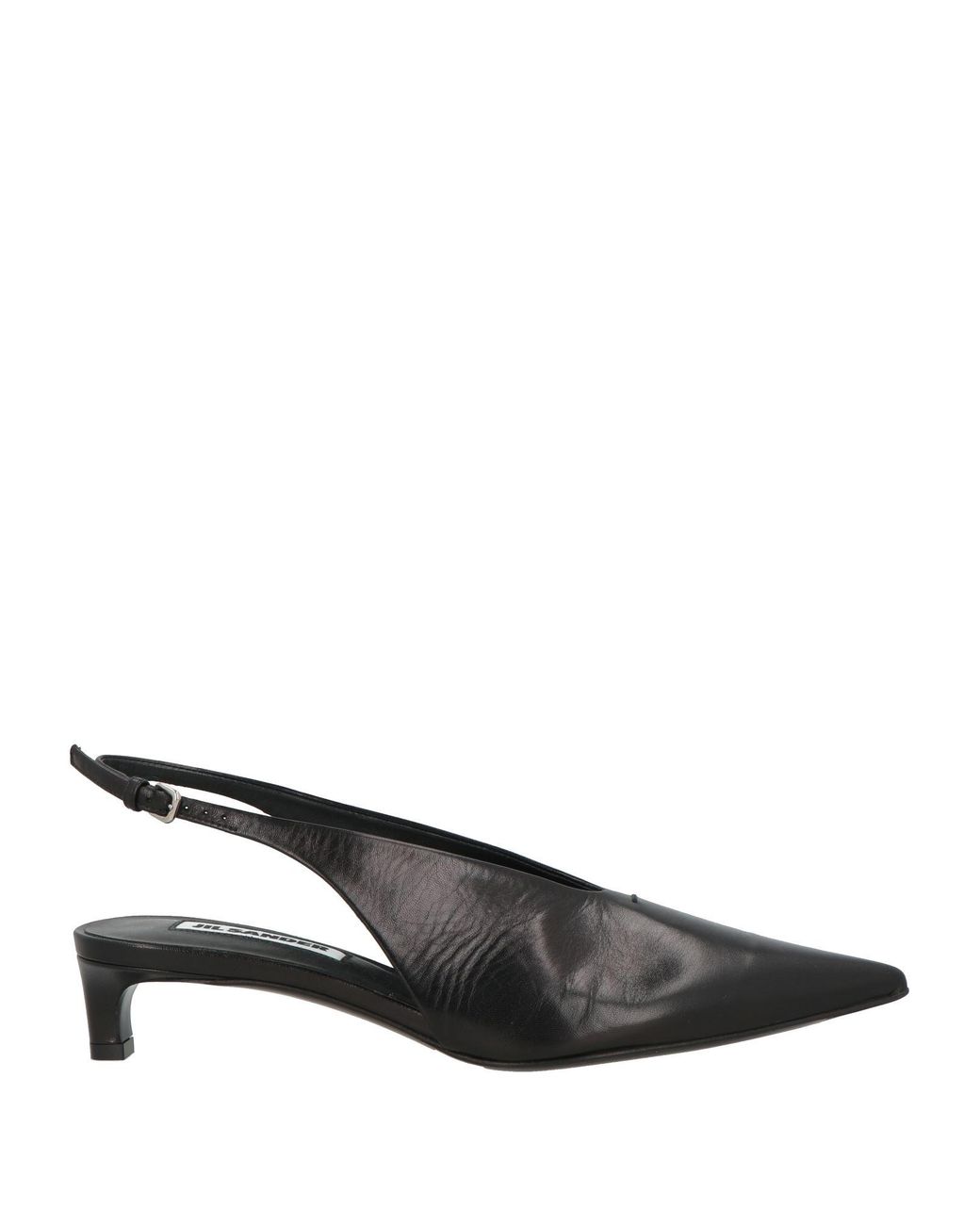 Jil Sander Gray Pumps Leather