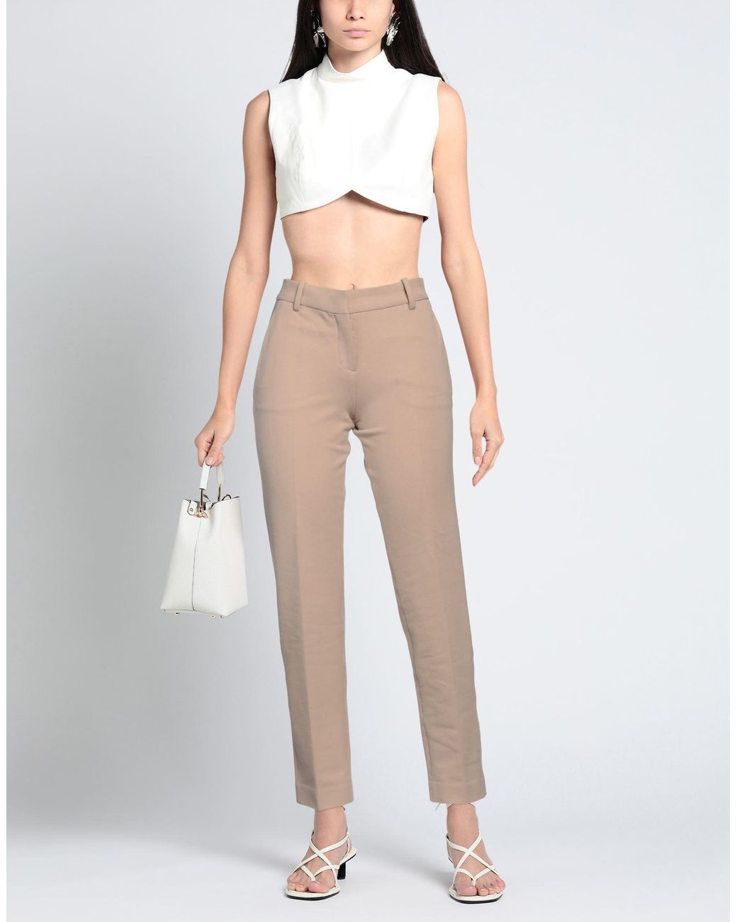Circolo 1901 Natural Trouser