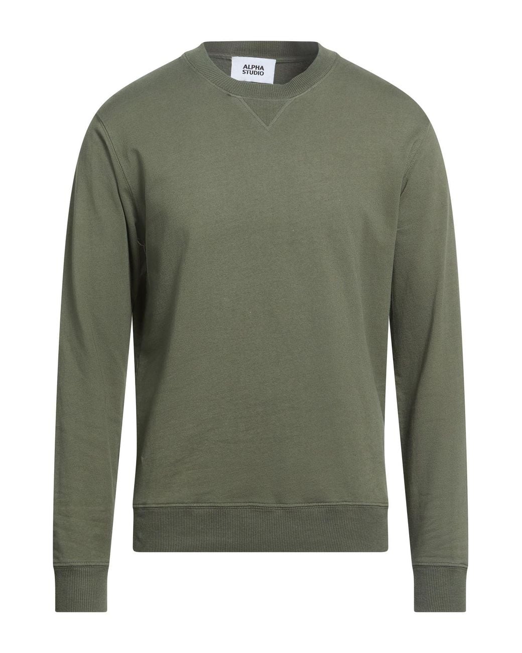 Alpha Studio Green Sweatshirts for men