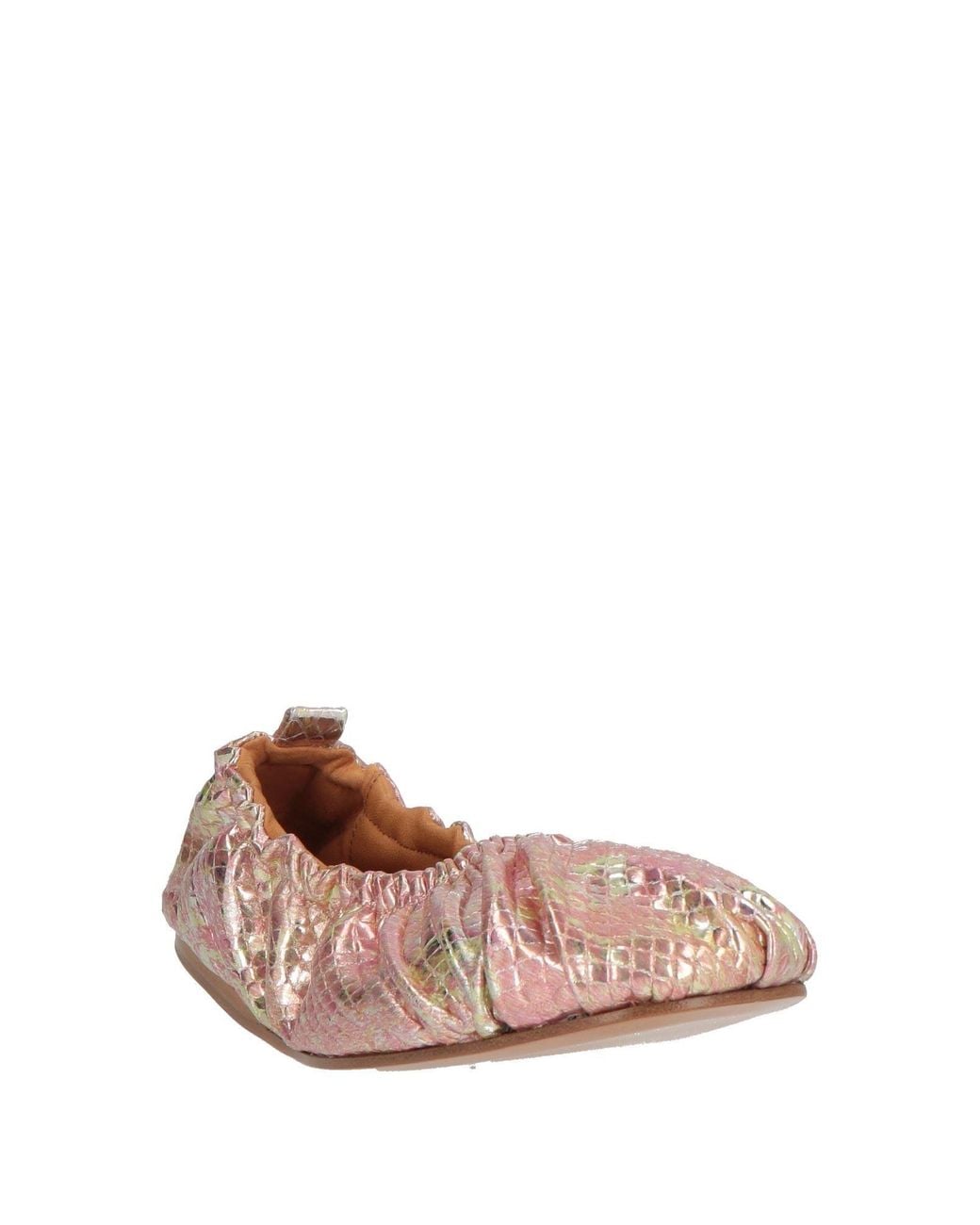 Forte_forte Pink Ballet Flats Leather