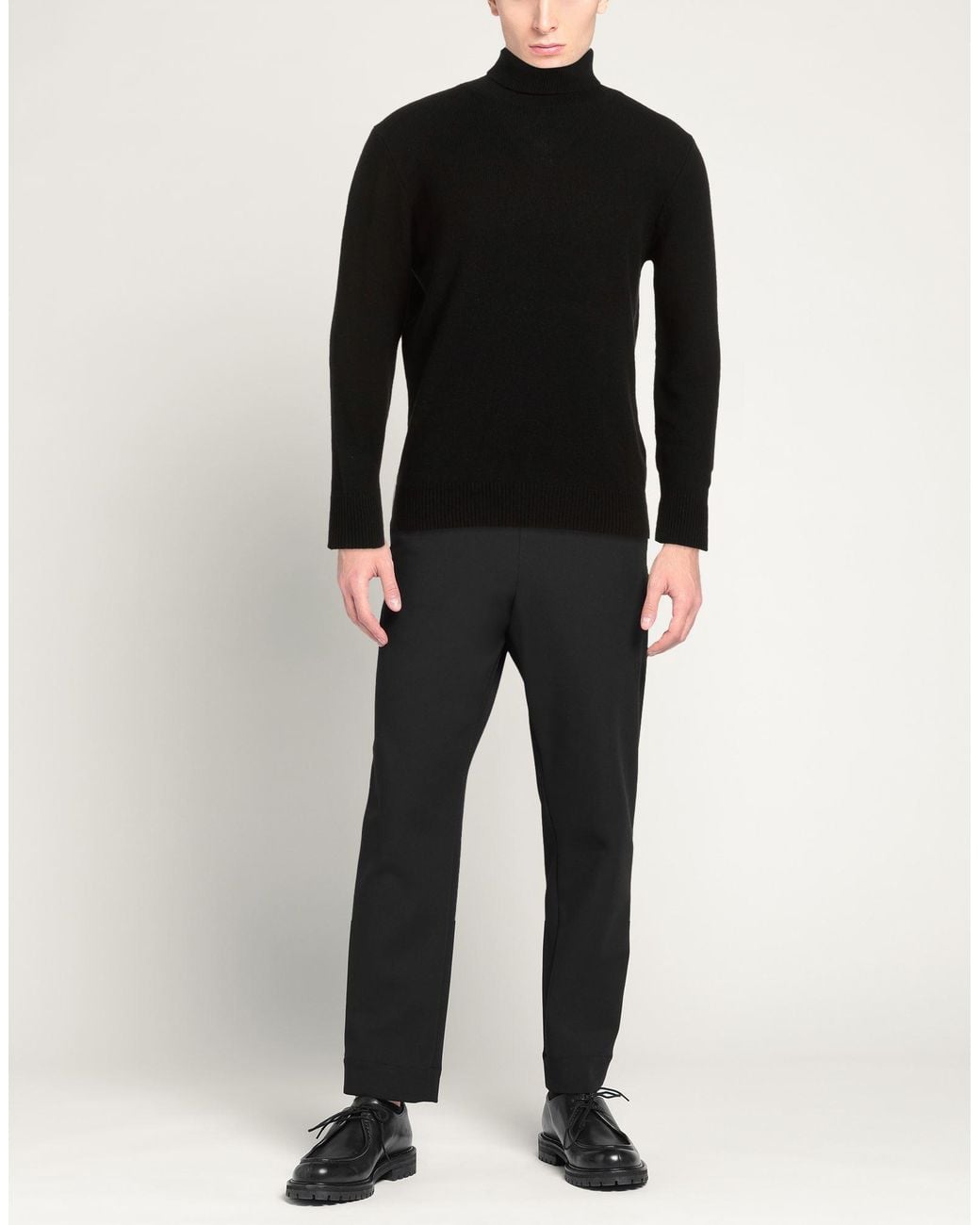 Aragona Rollkragenpullover in Black für Herren