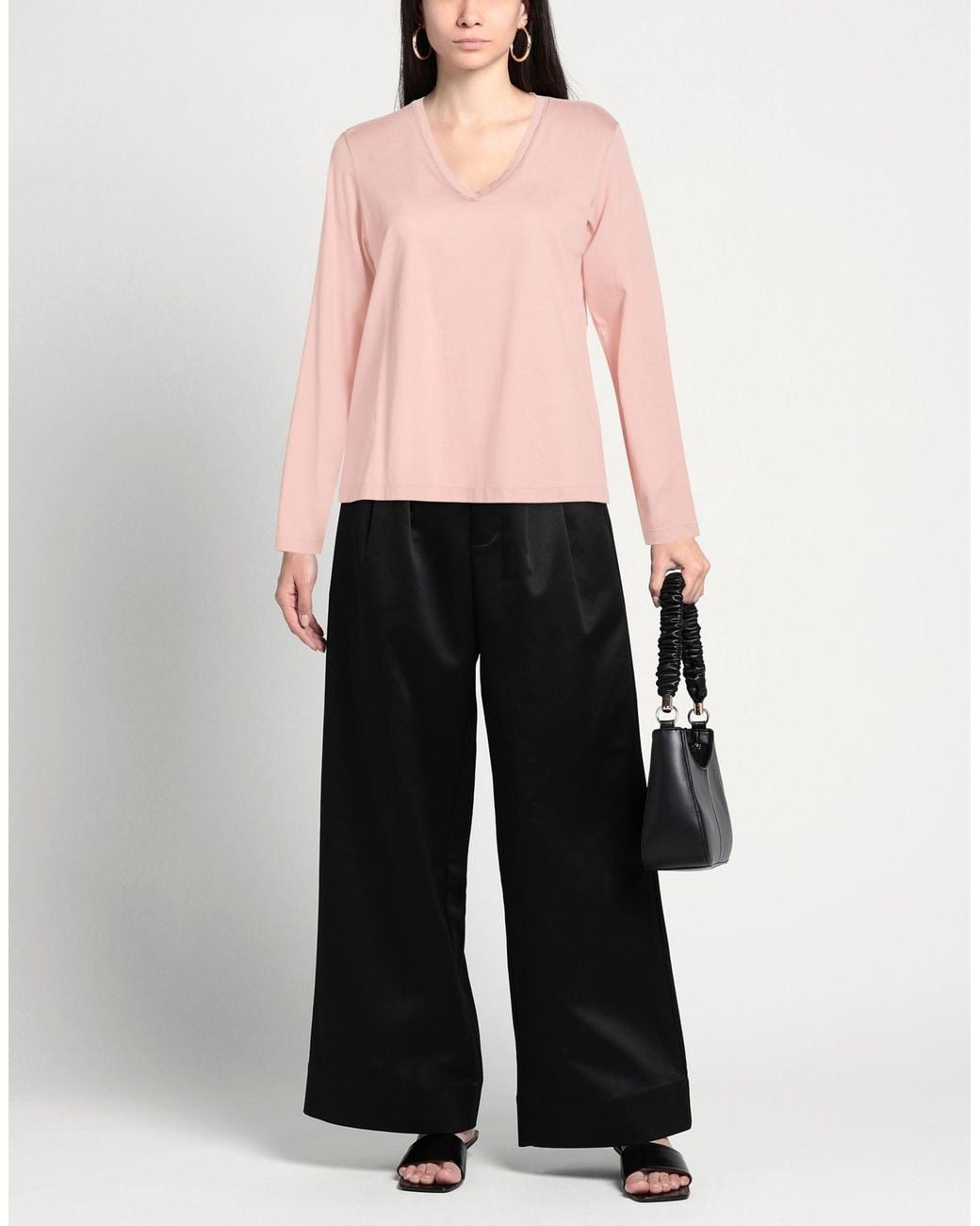Fabiana Filippi Pink T-Shirt Cotton