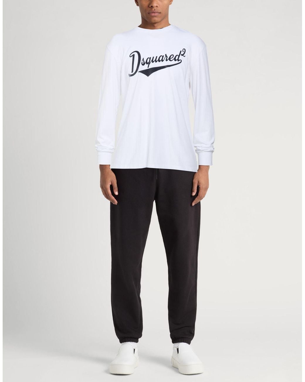 DSquared² White T-Shirt Cotton for men