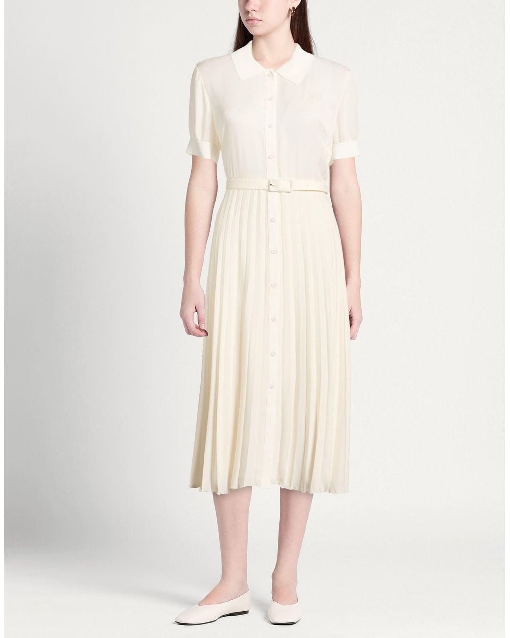 Paul & Joe White Midi Dresses