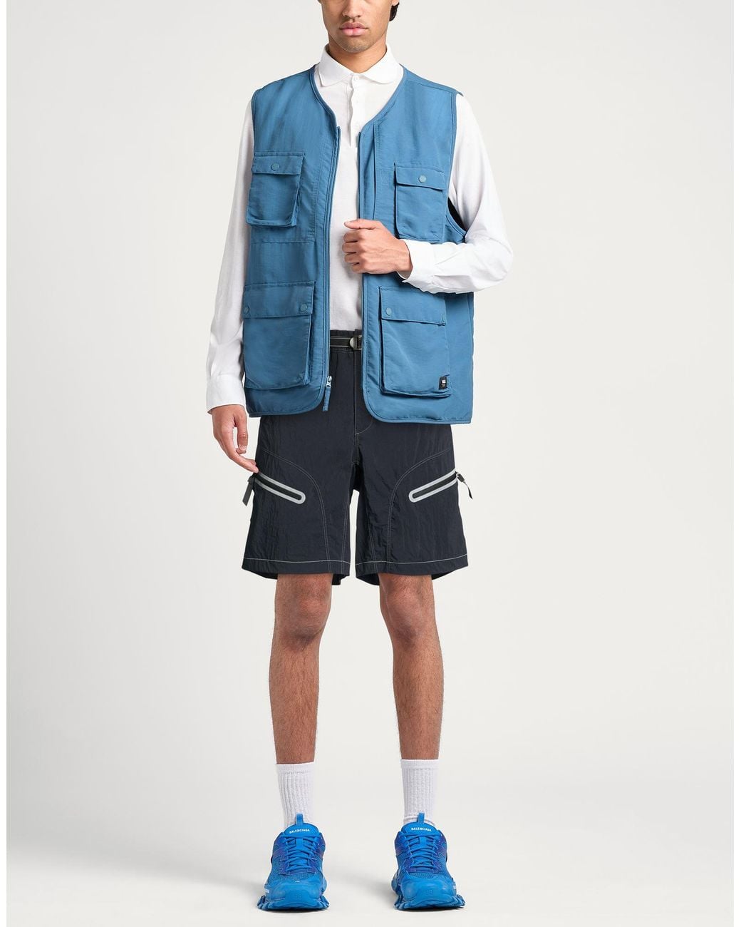 And Wander Blue Shorts & Bermuda Shorts for men