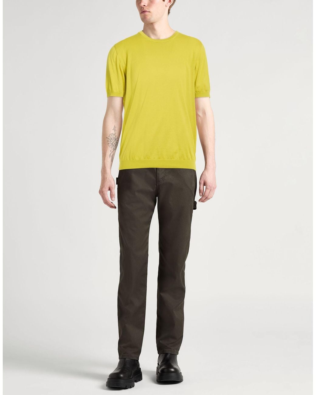 Drumohr Yellow Sweaters for men