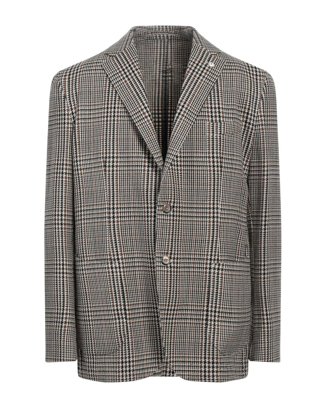 L.b.m. 1911 Gray Blazer for men