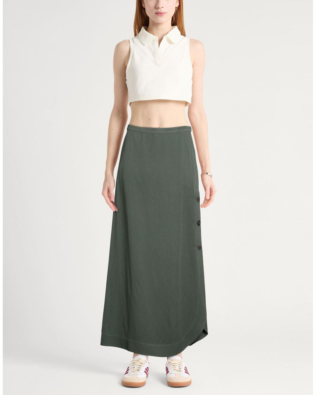 Jupe Longue Max Mara en coloris Green