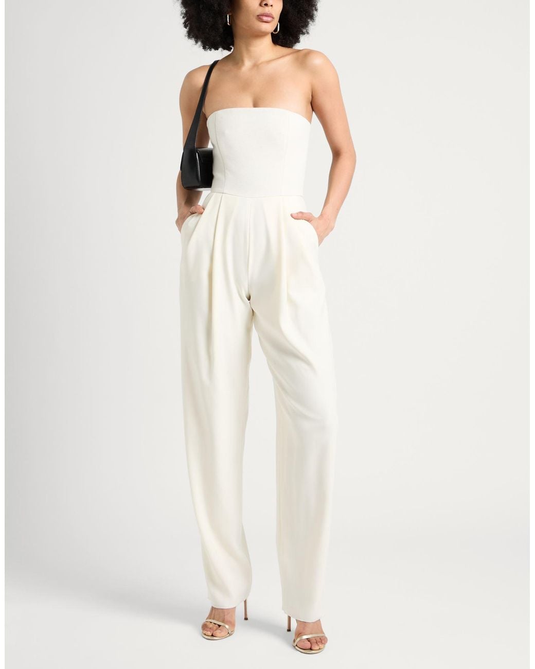 Emporio Armani White Jumpsuit