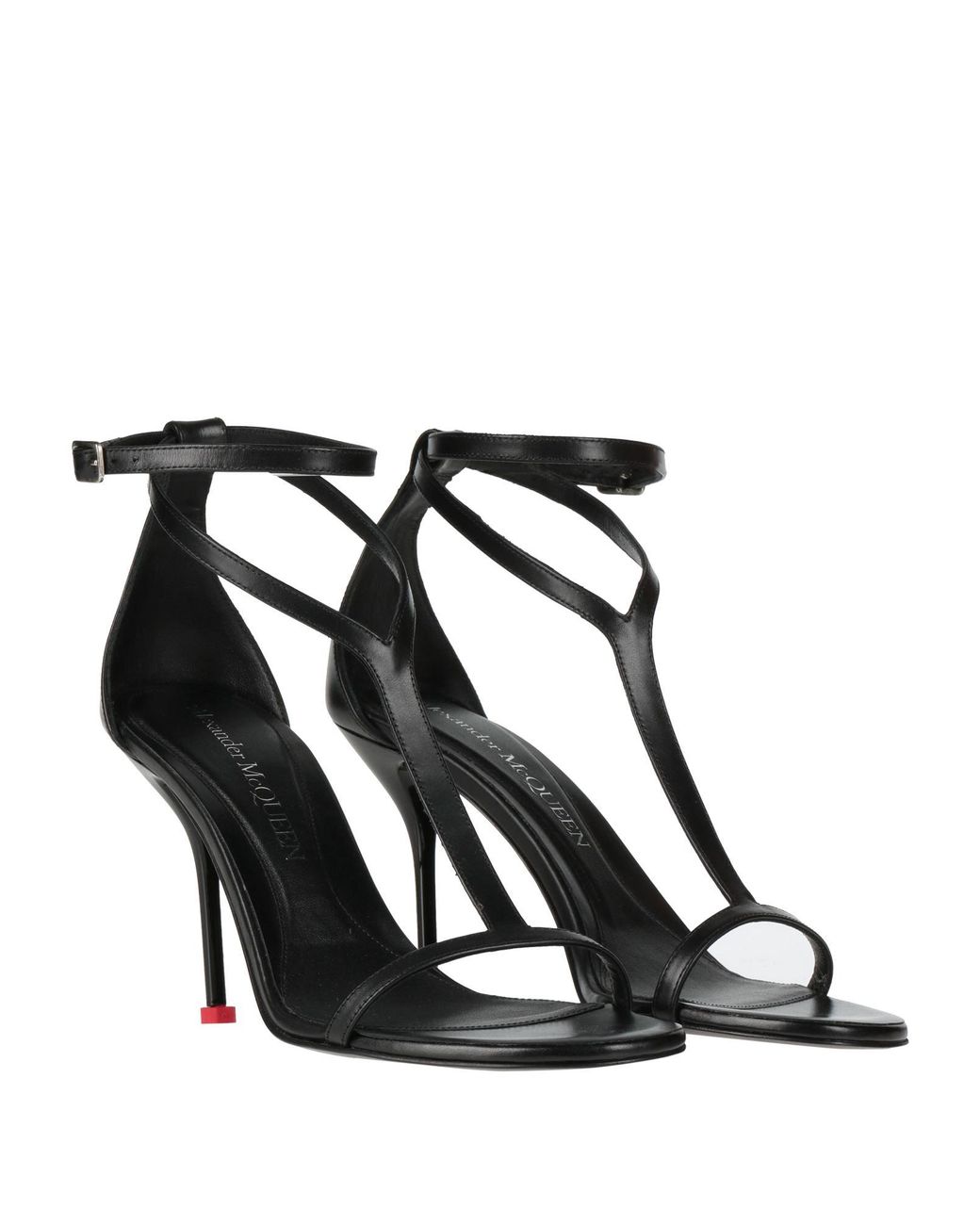 McQueen Black Sandals