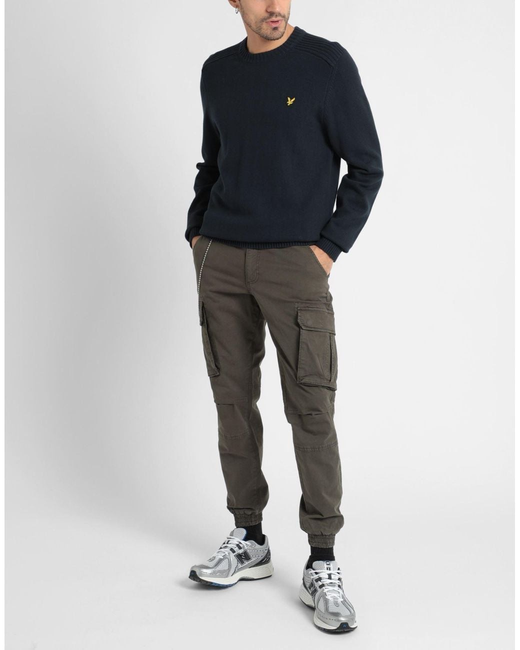 Lyle & Scott Blue Jumper for men