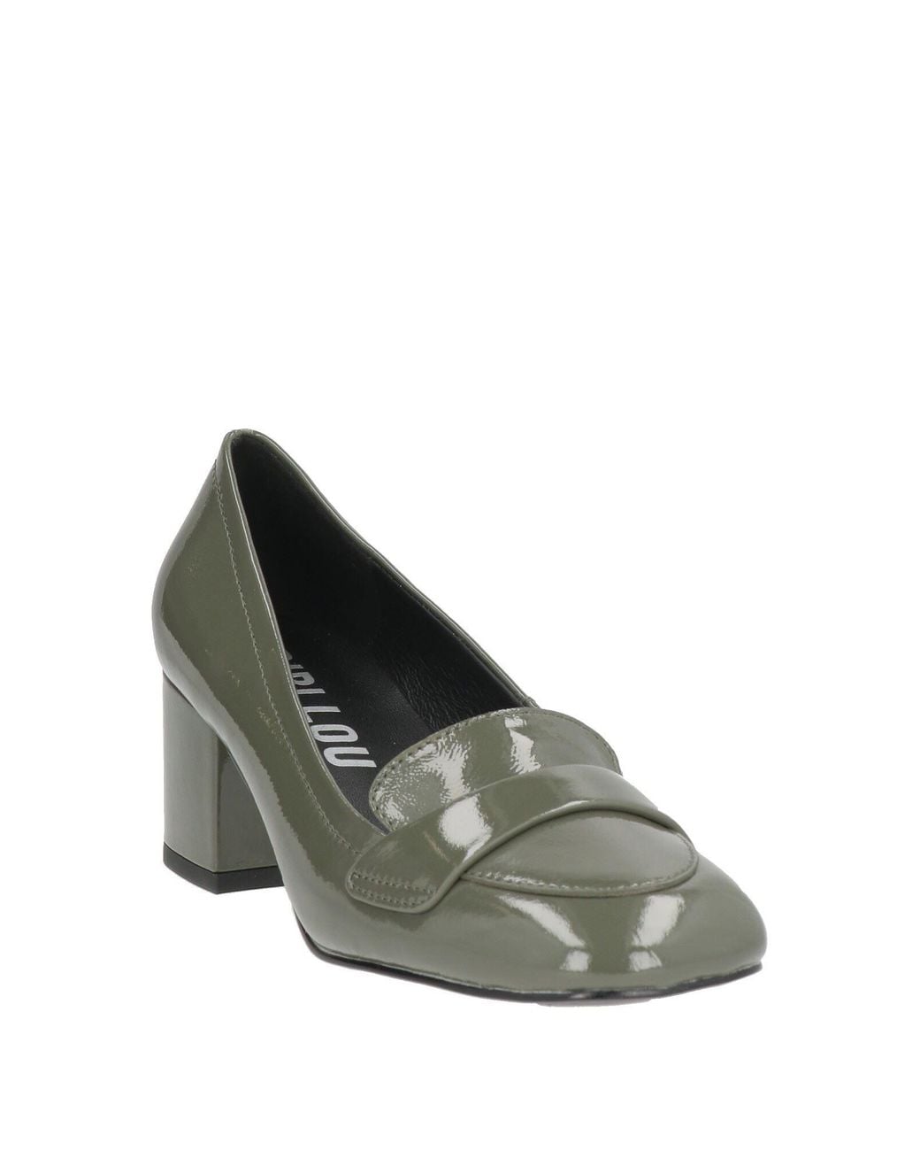 Bibi Lou Gray Loafers Leather