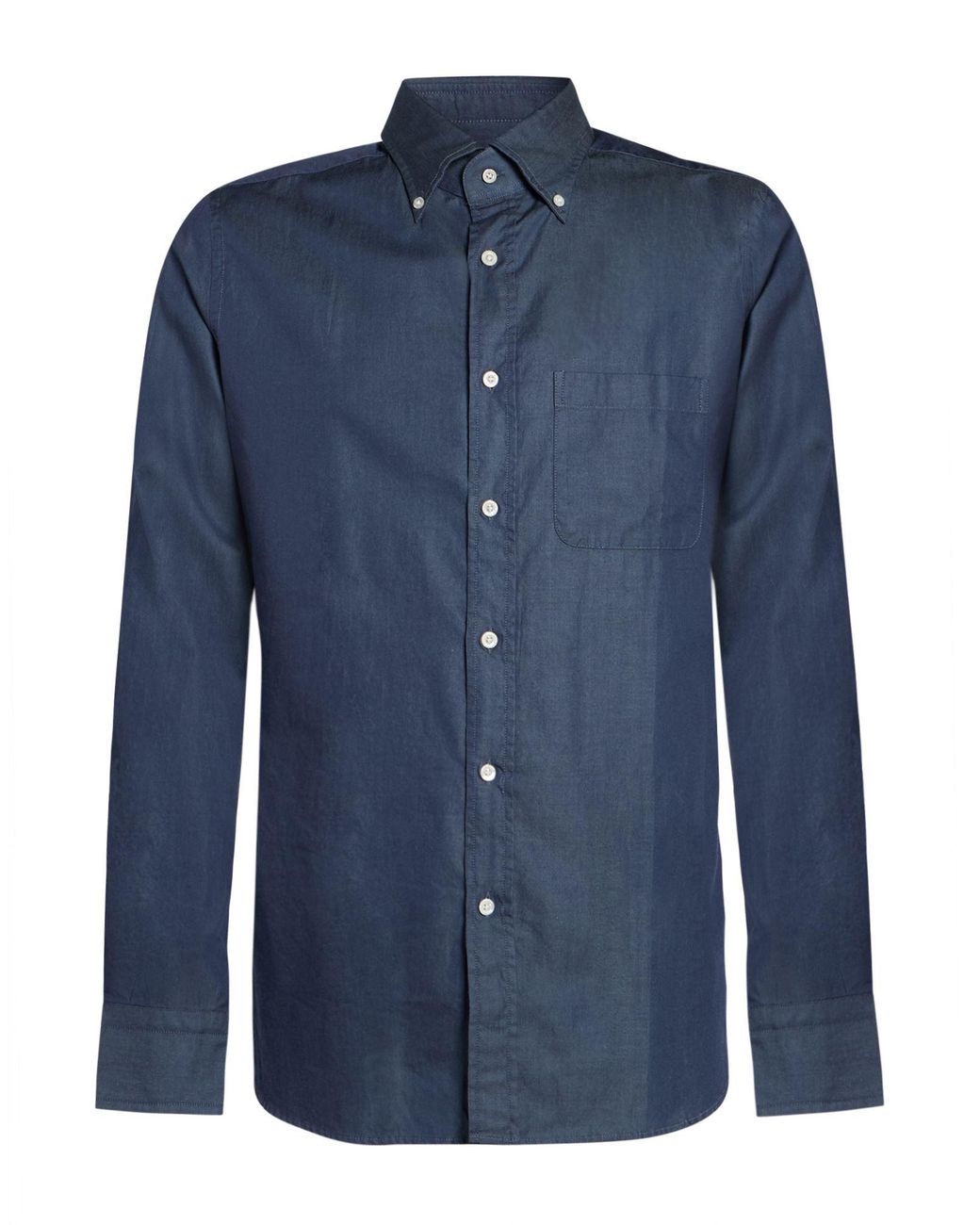 Moorer Blue Shirt Cotton for men