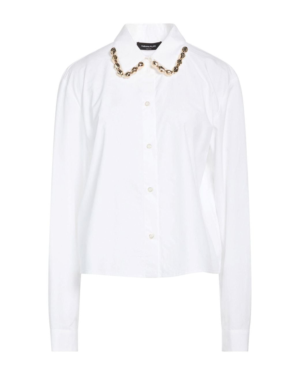 Fabiana Filippi White Shirt Cotton