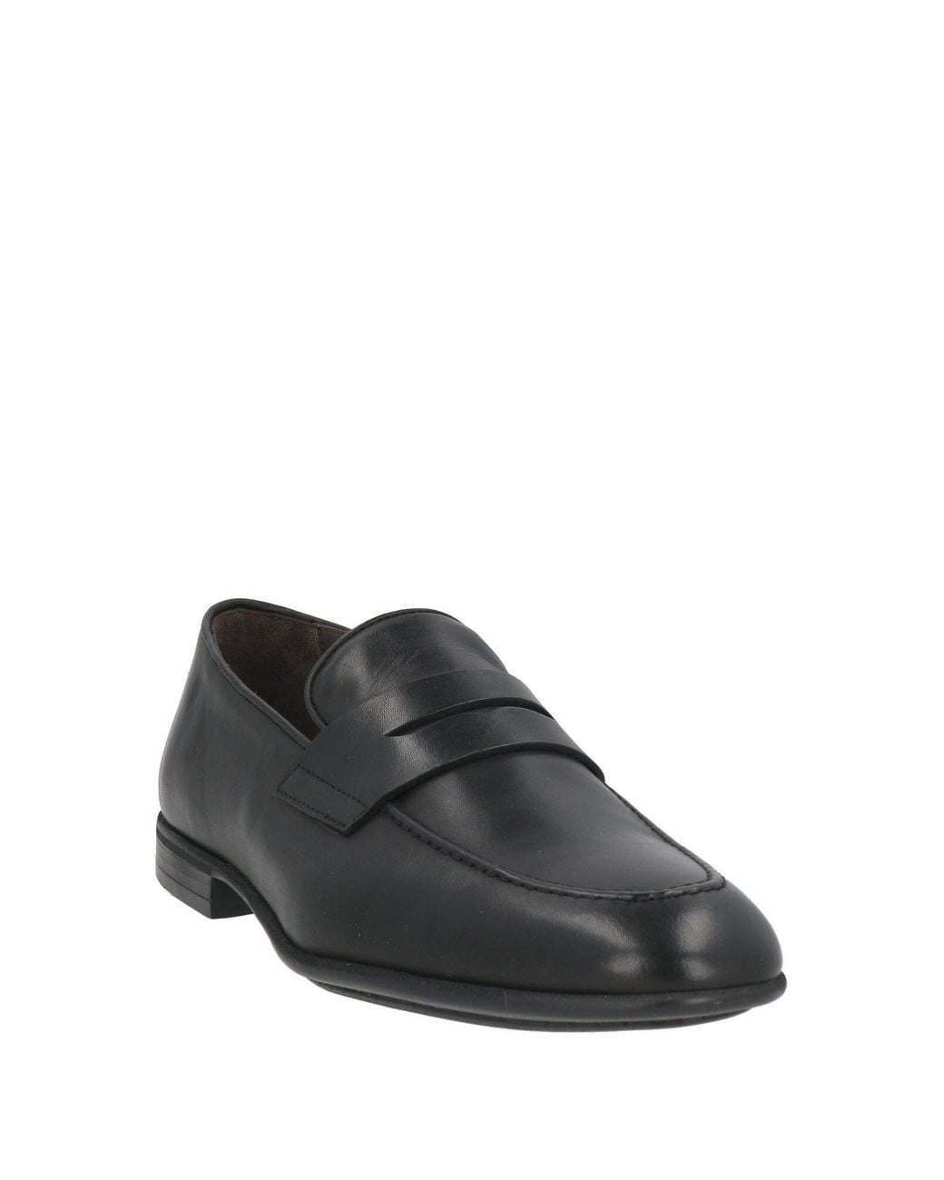 Dino Draghi Black Loafers Leather for men