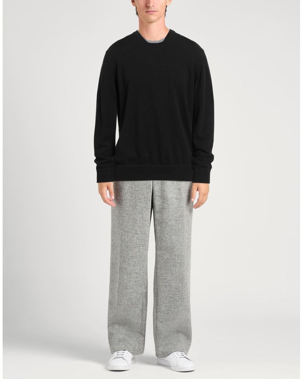 Pullover Alpha Studio de hombre de color Black