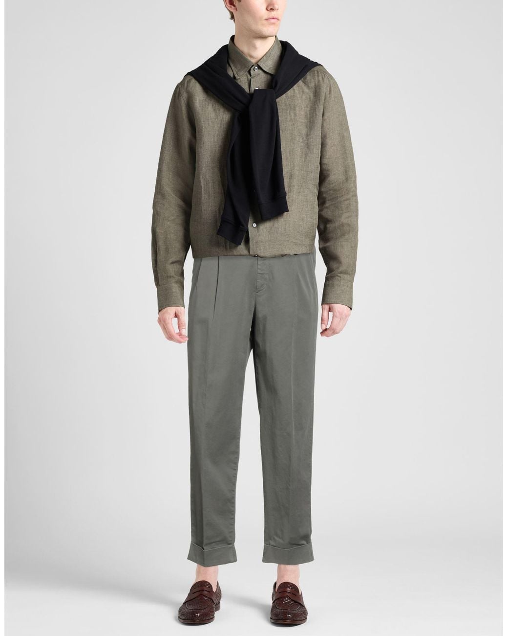 PT Torino Gray Trouser for men