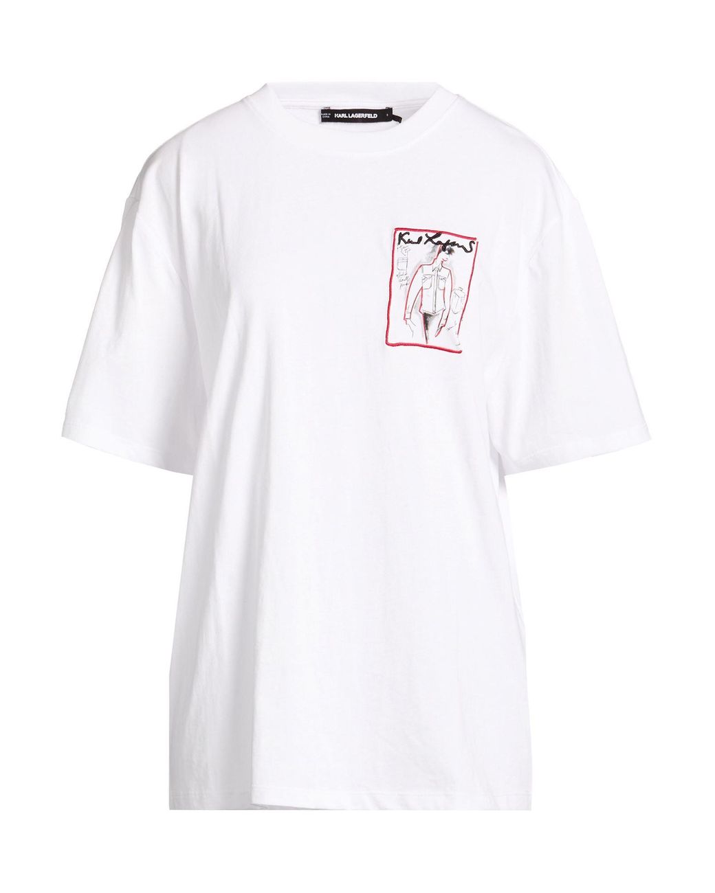 Karl Lagerfeld White T-Shirt