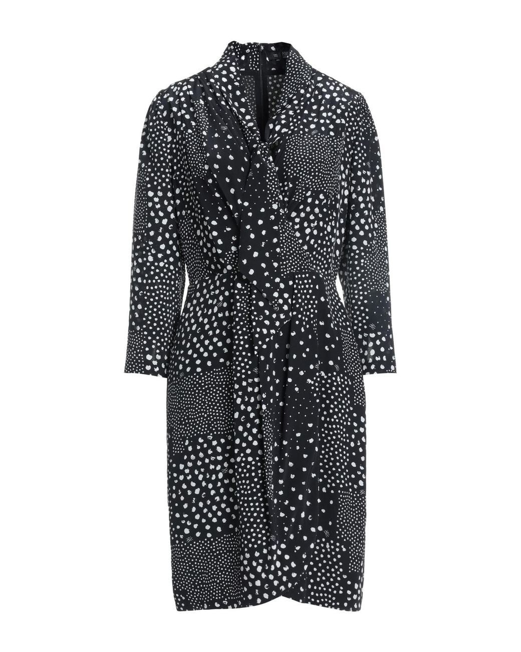 Karl Lagerfeld Gray Mini Dress