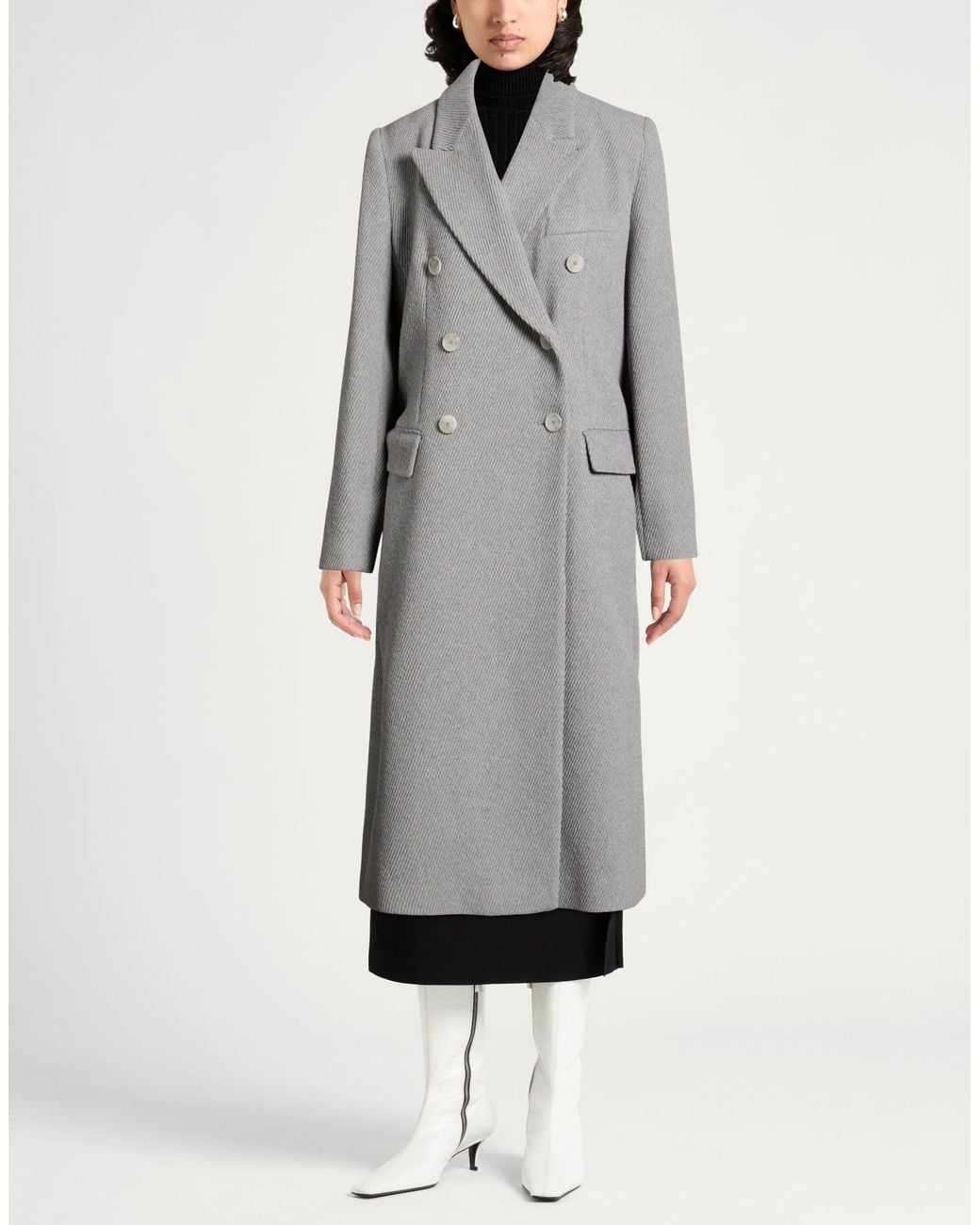 Emporio Armani Gray Coat