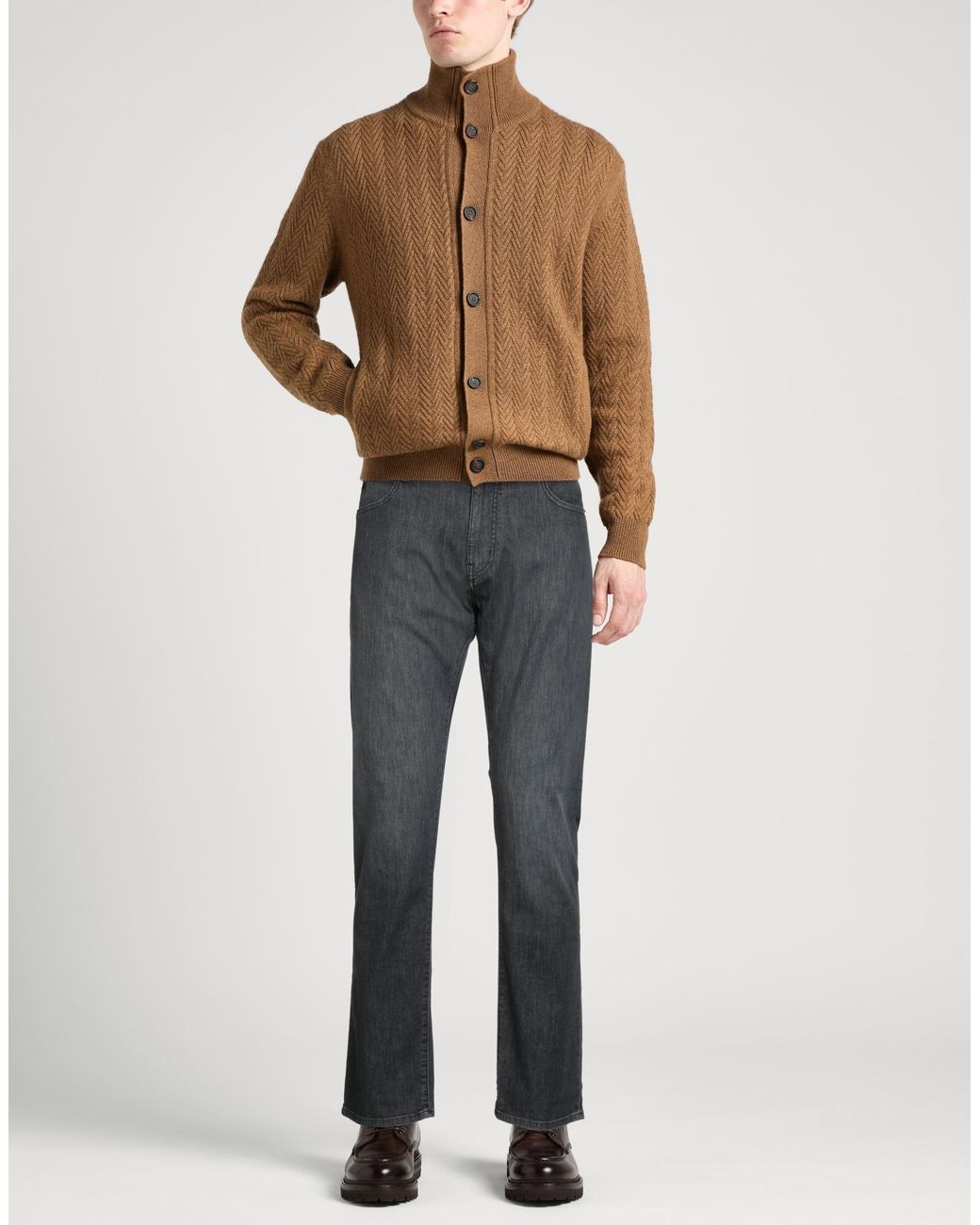 Emporio Armani Gray Jeans for men