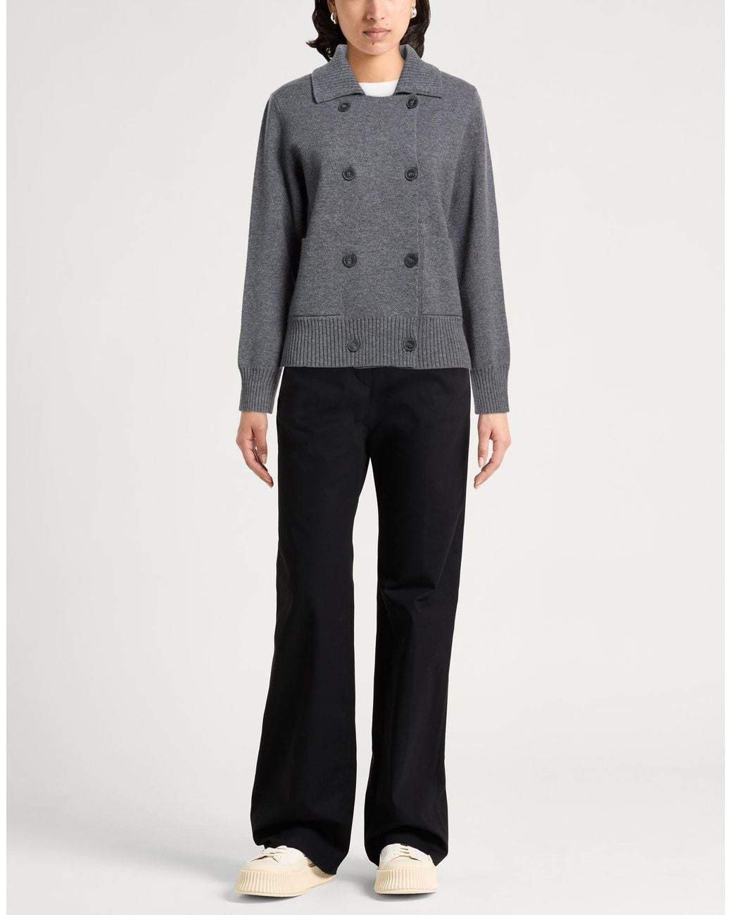 Alpha Studio Gray Strickjacke
