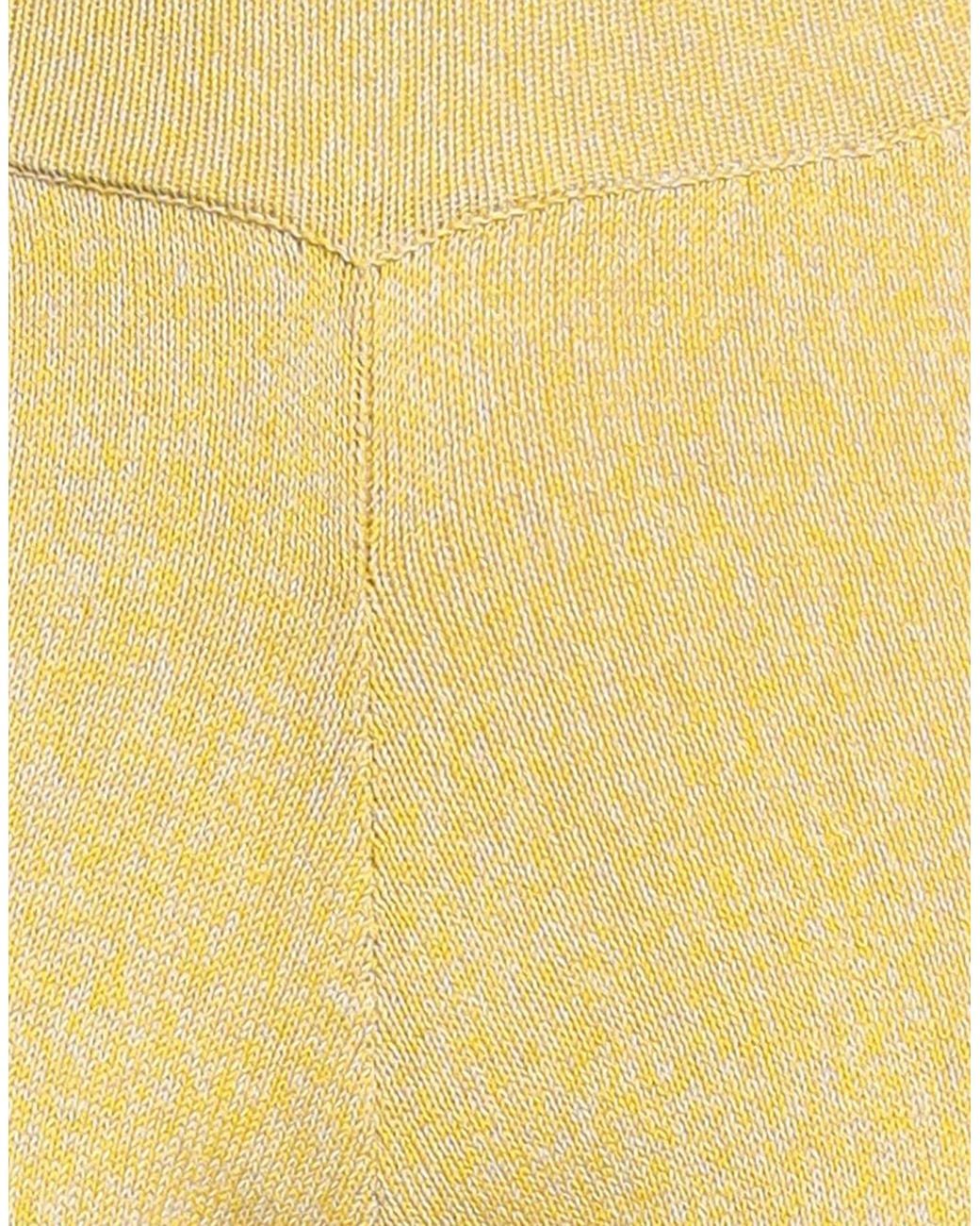 Fedeli Yellow Pants Cotton, Linen