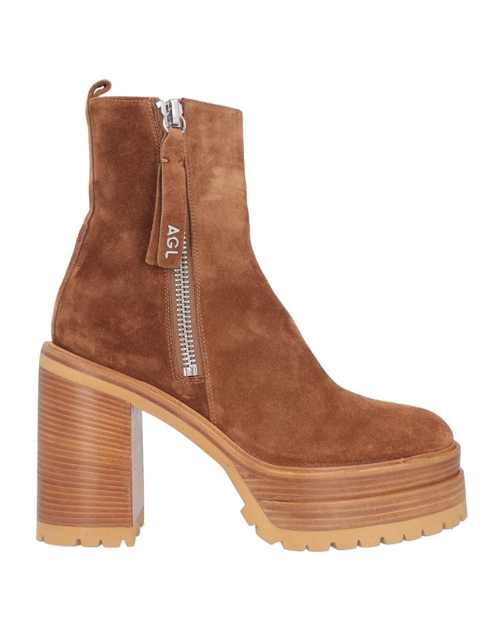 Agl Attilio Giusti Leombruni Brown Ankle Boots