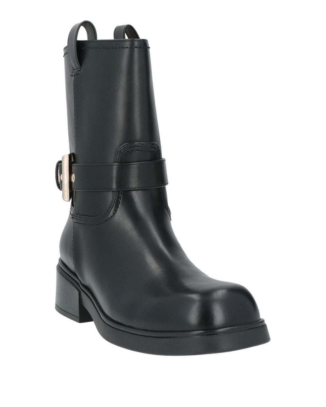 ARMANI EXCHANGE Black Ankle Boots
