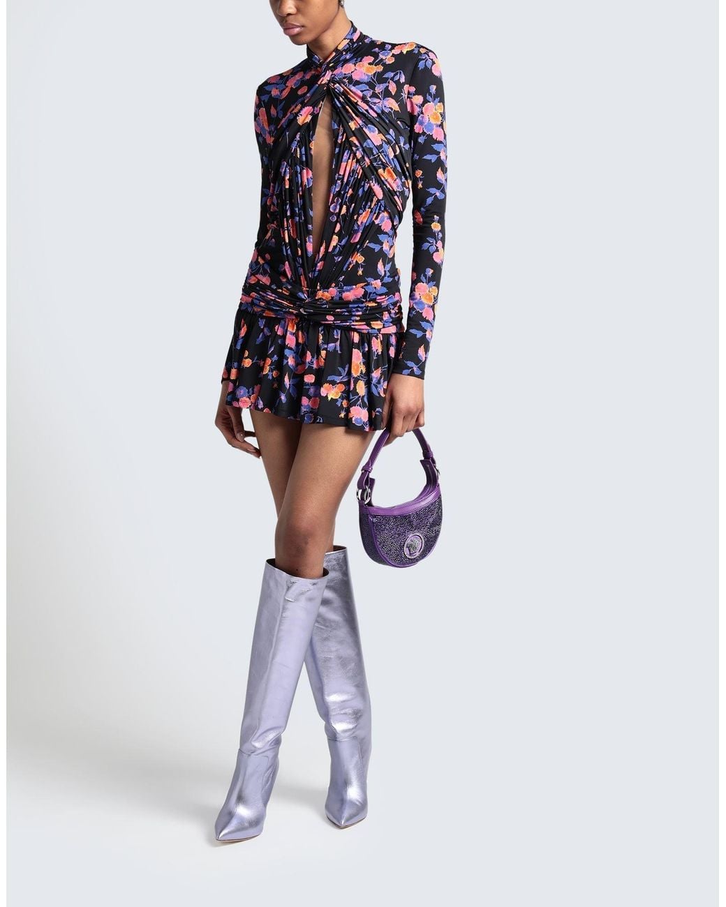 DSquared² Blue Mini Dress