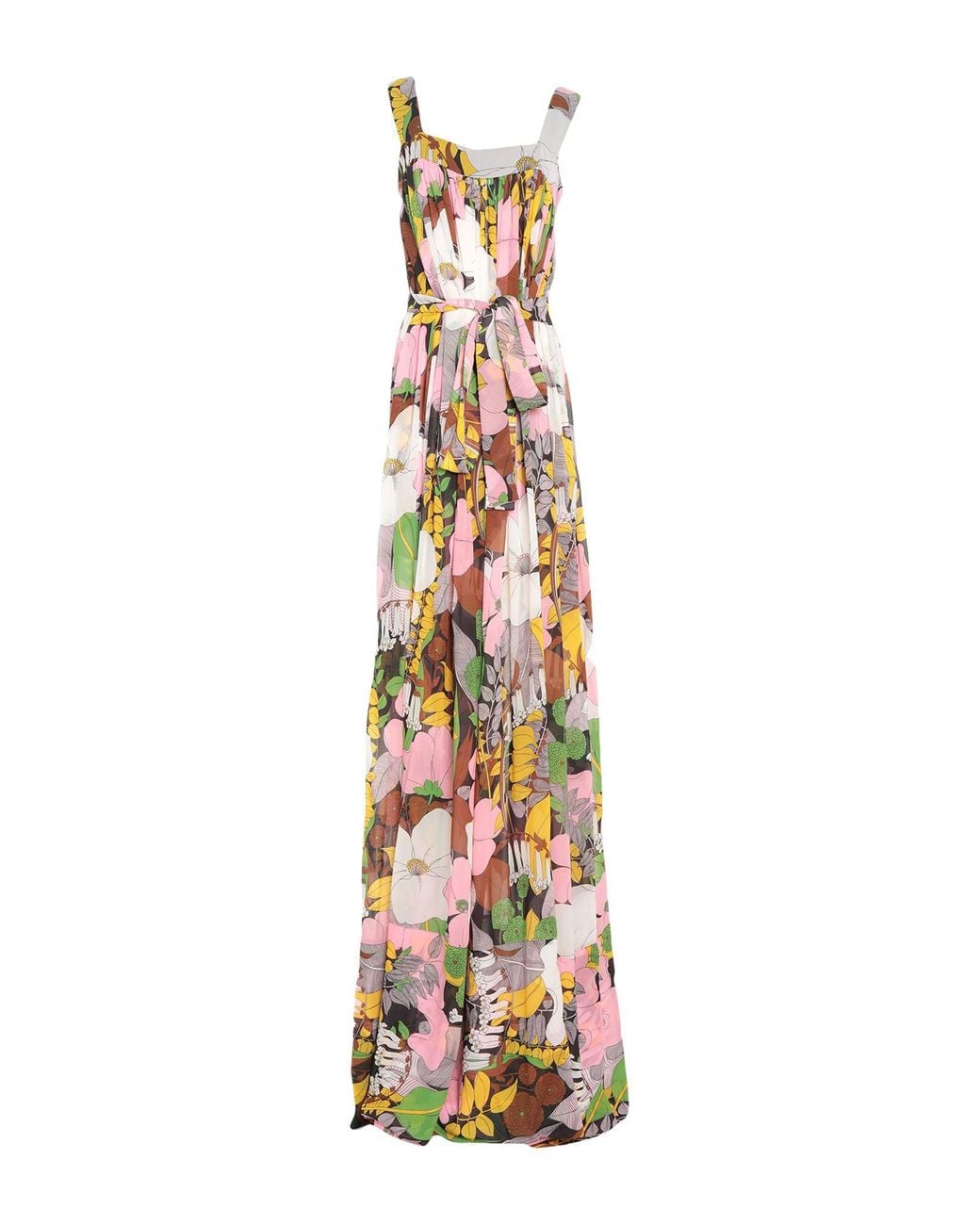 LaDoubleJ White Maxi Dress Polyester