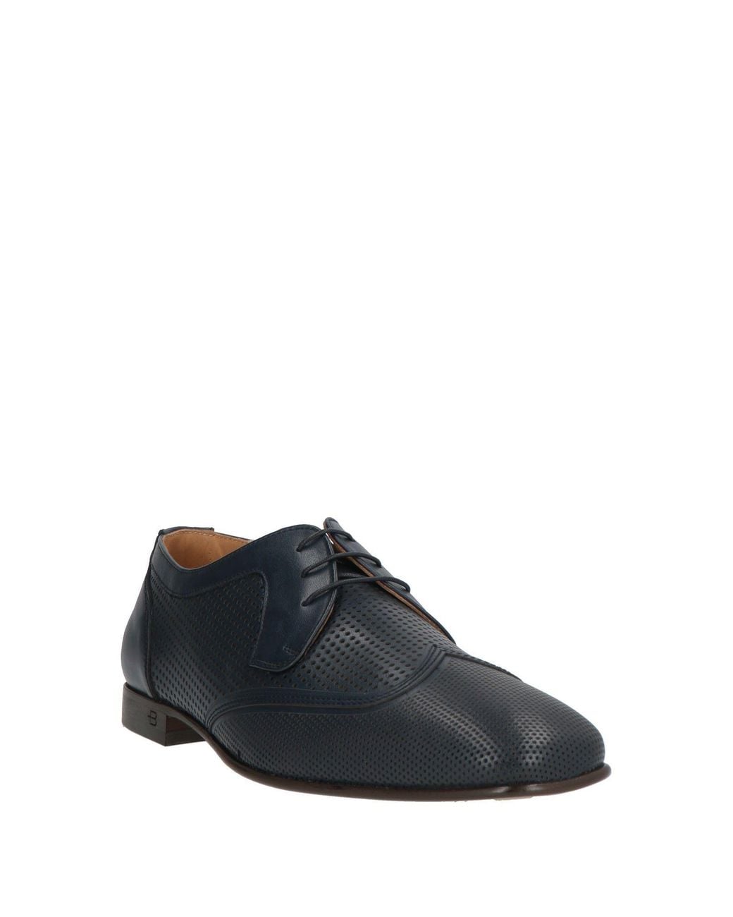 Baldinini Blue Lace-Up Shoes for men