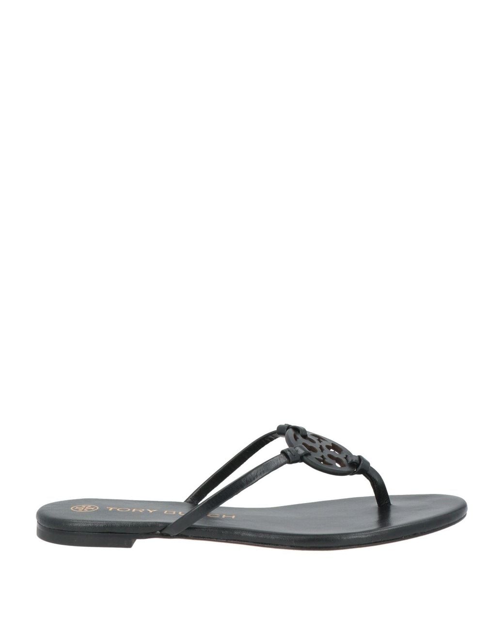 Tory Burch Black Thong Sandal