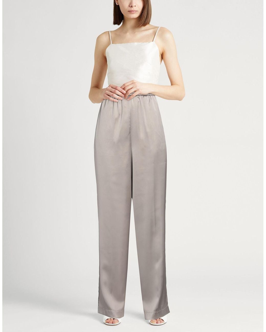 Roberto Collina Gray Trouser