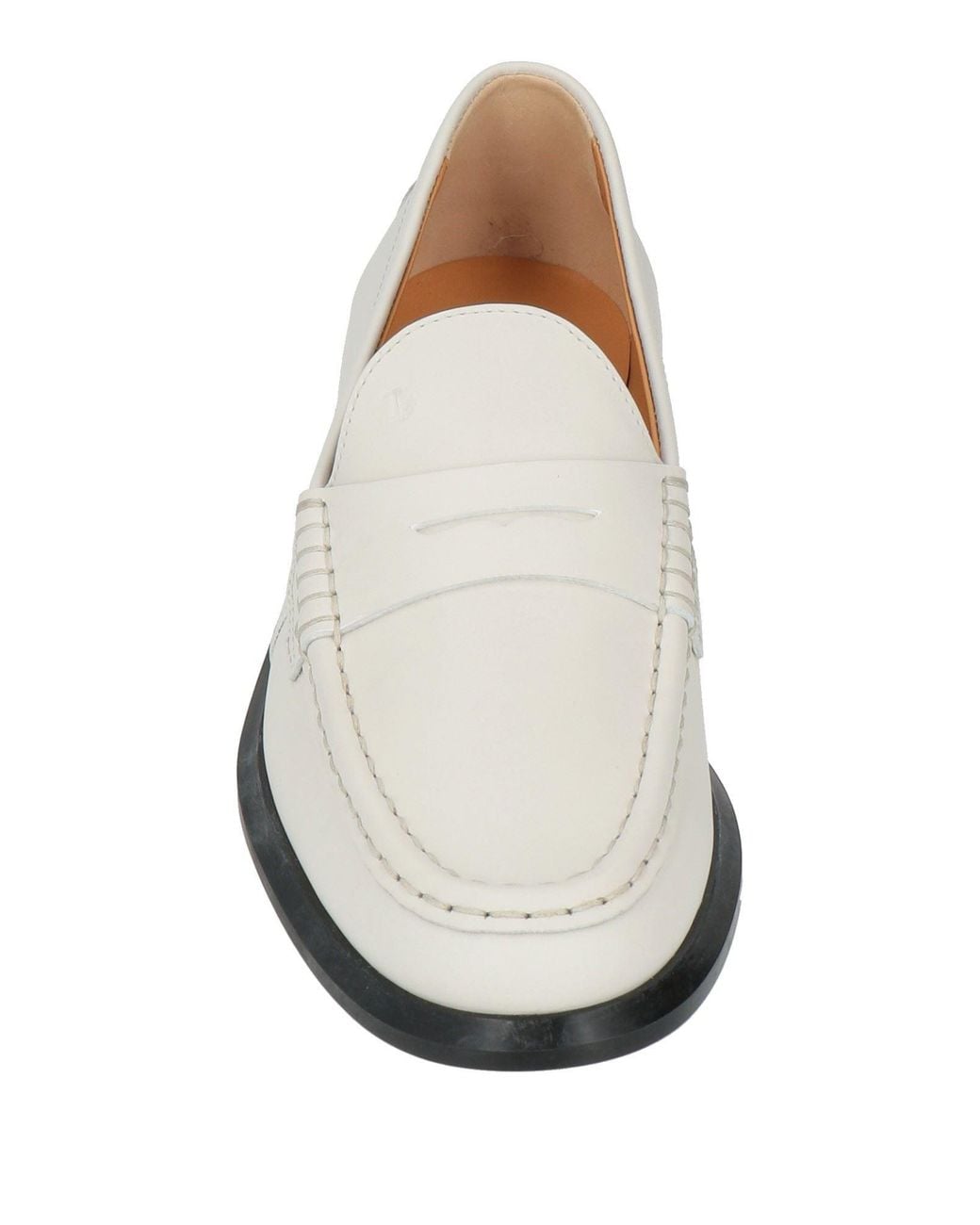 Tod's White Loafers